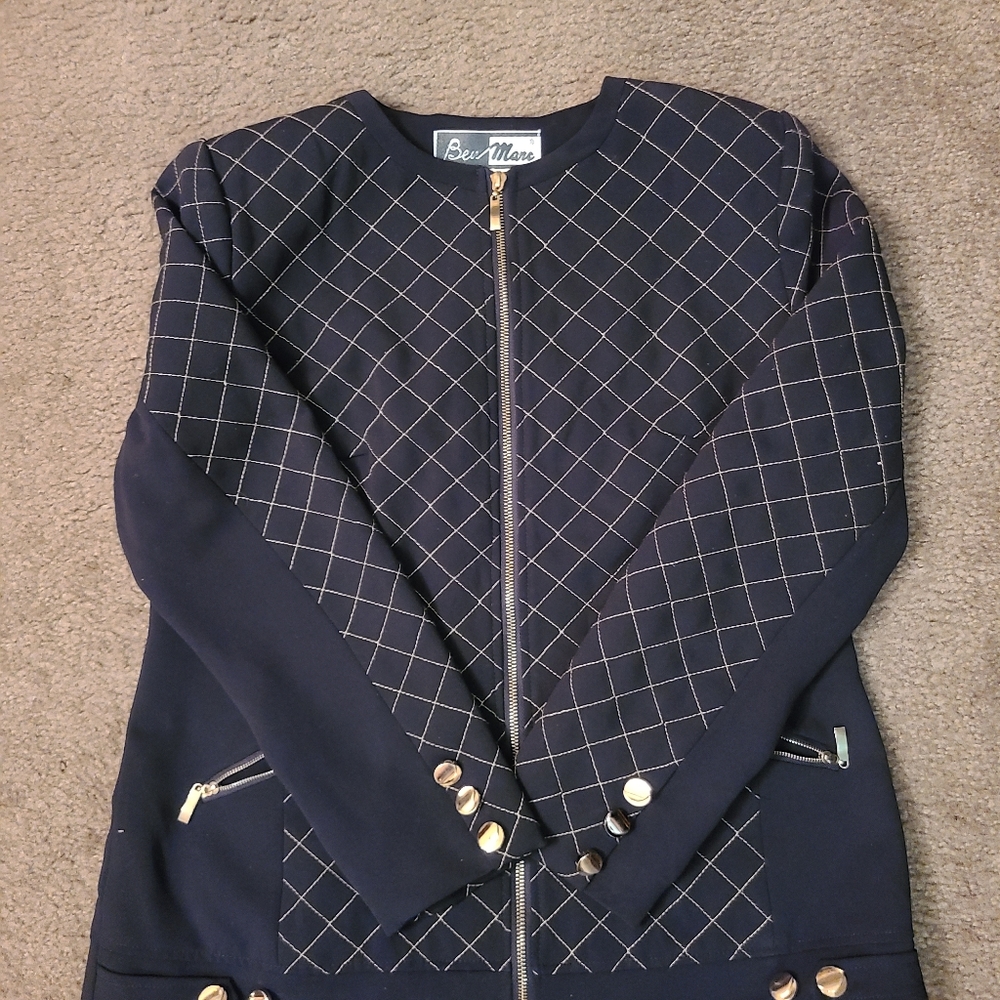 Diamond Accented Blazer